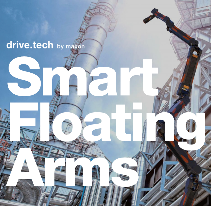 Hibot Float Arm featured on Maxon’s corporate blog.