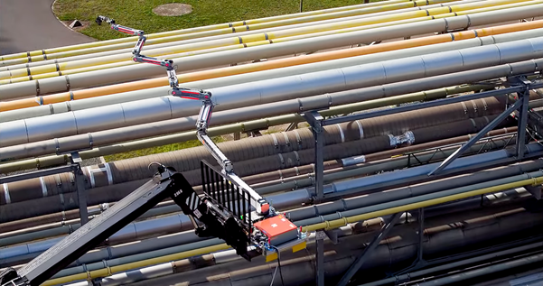 Hibot debuts Float Arm with BASF Antwerp, wins SPRINT Robotics Award