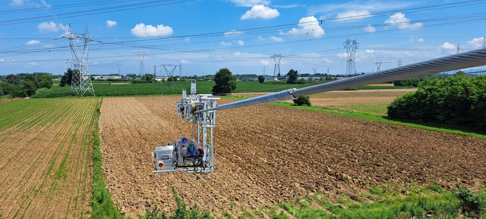 Terna Maintenance of Cables and Infrastructure Enhanced by Robotics. Successful Tests with hibot